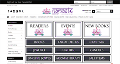 Desktop Screenshot of namastebookshop.com